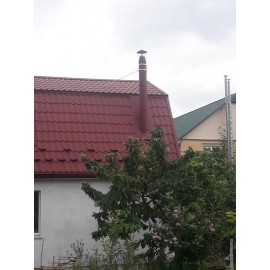 Монтаж вент-каналу для підключення газу