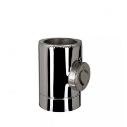 Ревизия утепленная в нержавеющем кожухе Ø400/Ø460 0,8 мм AISI 321